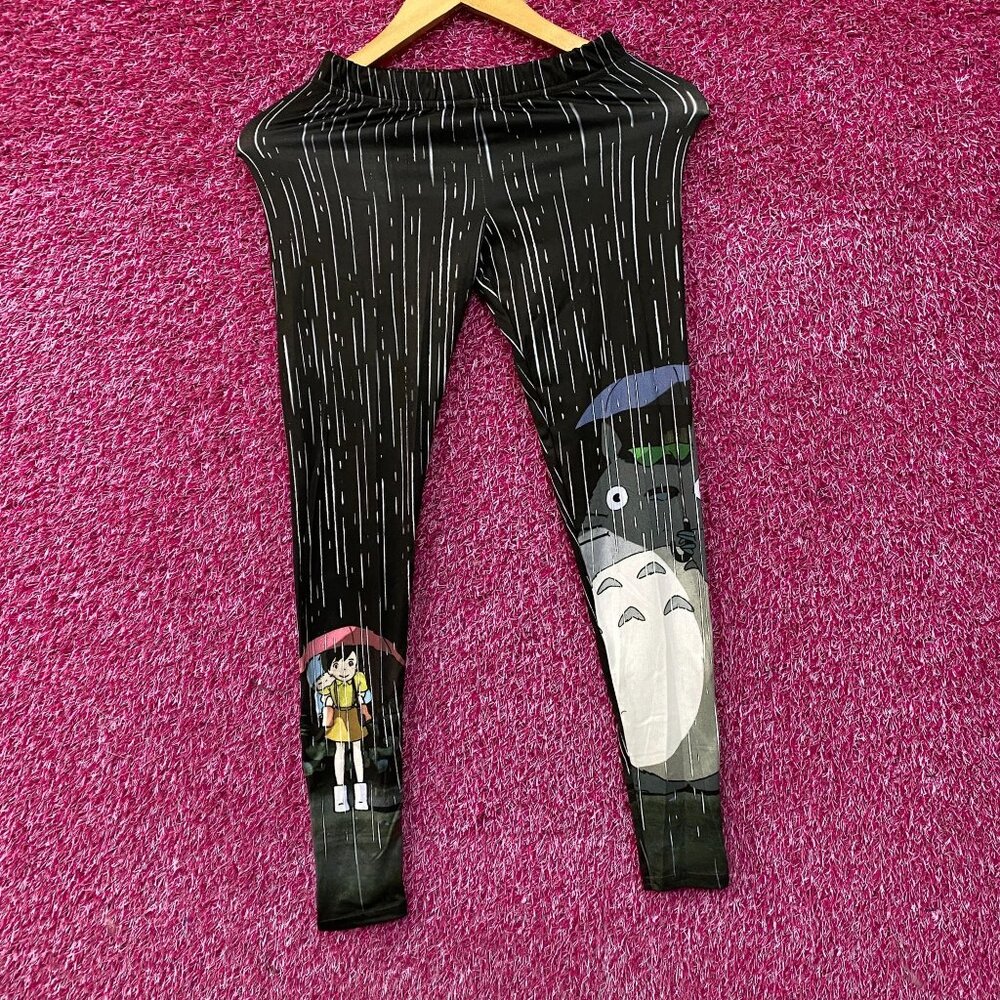 Studio Ghibli My Neighbor Totoro Rain Leggings XS